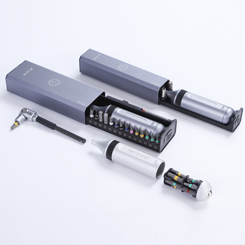 Built-in Storage Bin Multi-function Ratchet Screwdriver